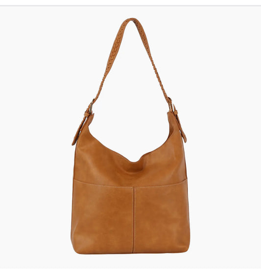 Shoulder Hobo Bag Tan/Apricot