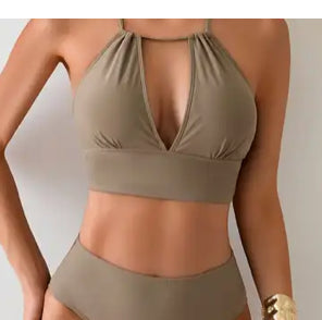 Taupe W Bathing Suit
