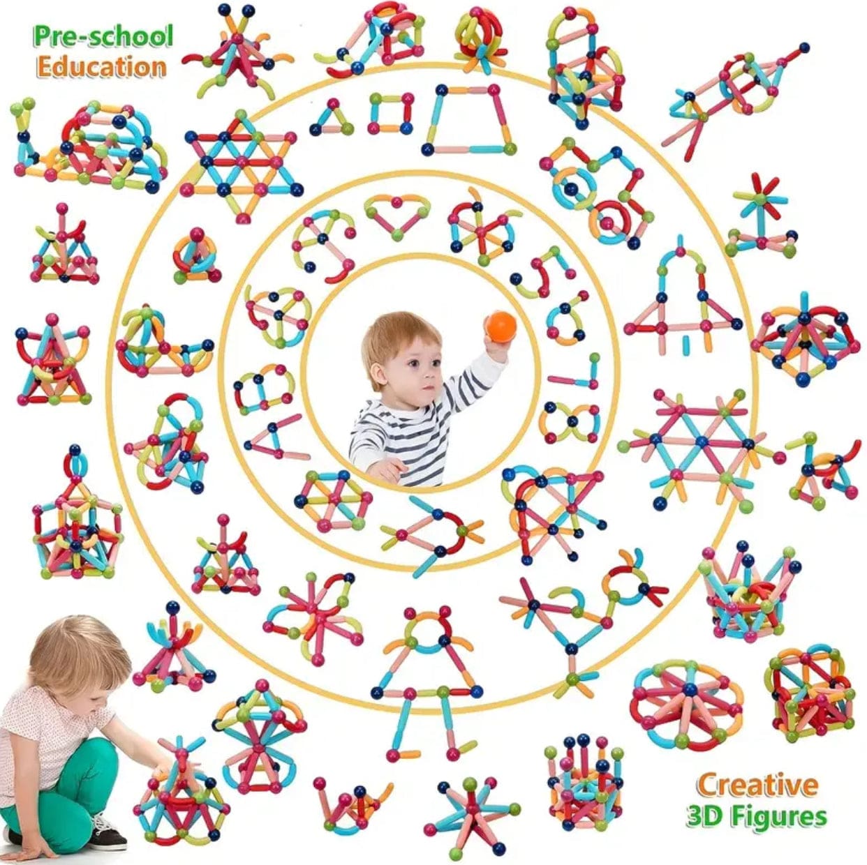 Magnetic Building Blocks