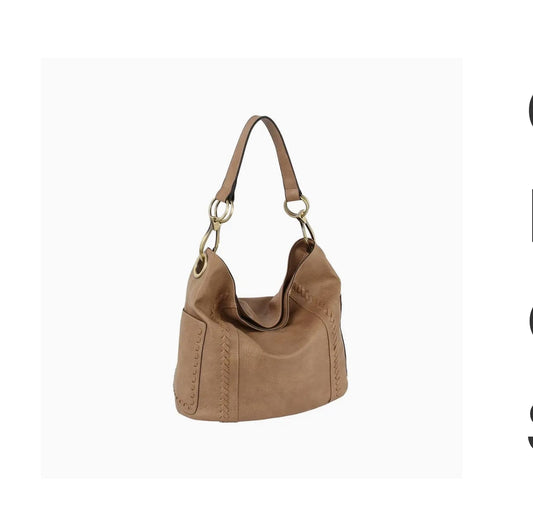 Western Hobo Shoulder Bag Mocha/Brown