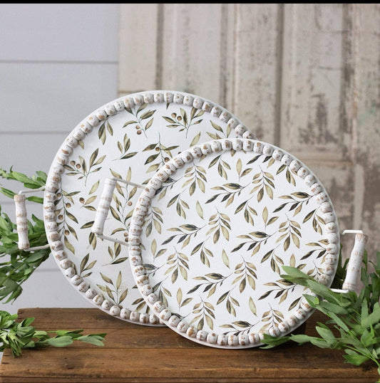 Olive Branch Tray Medium Size
