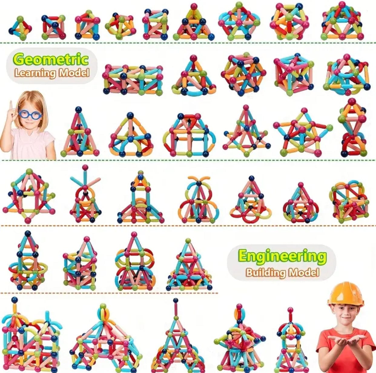 Magnetic Building Blocks