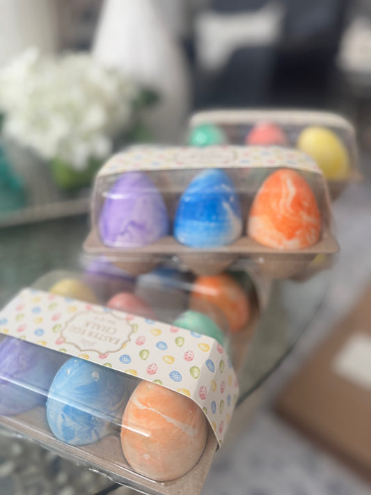 Chalk Easter Eggs