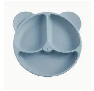 Cute Silicone Bear Baby Feeding Tray
