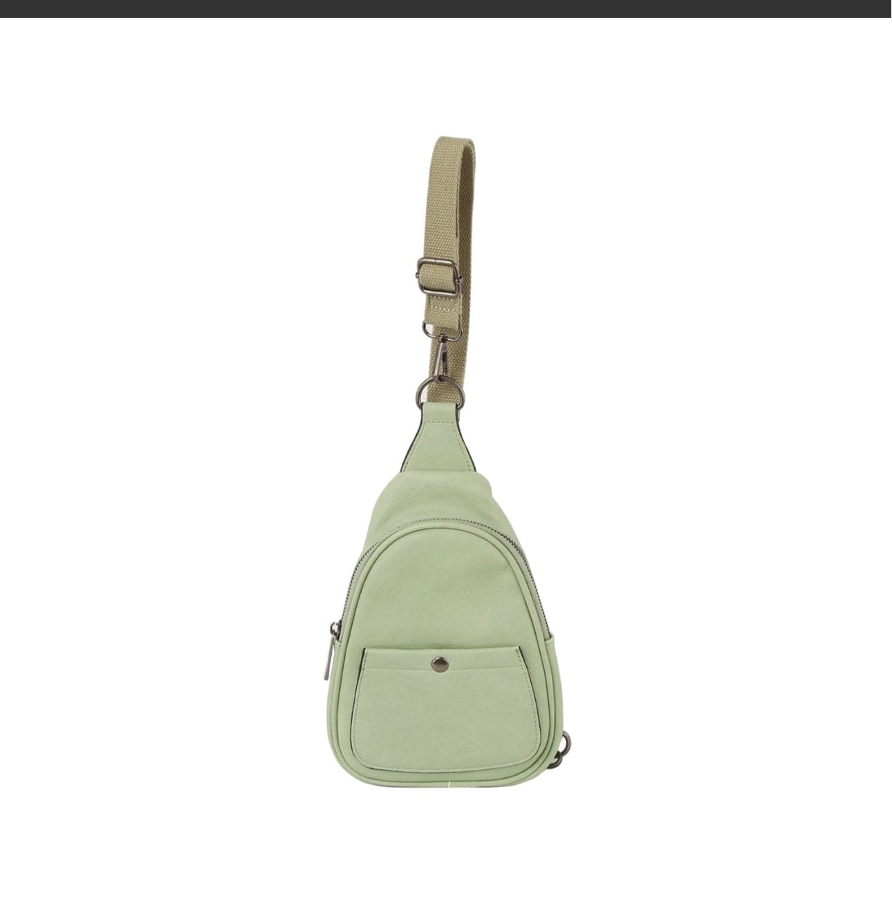 Sleek Utility Sling Brown/Mint/Blue