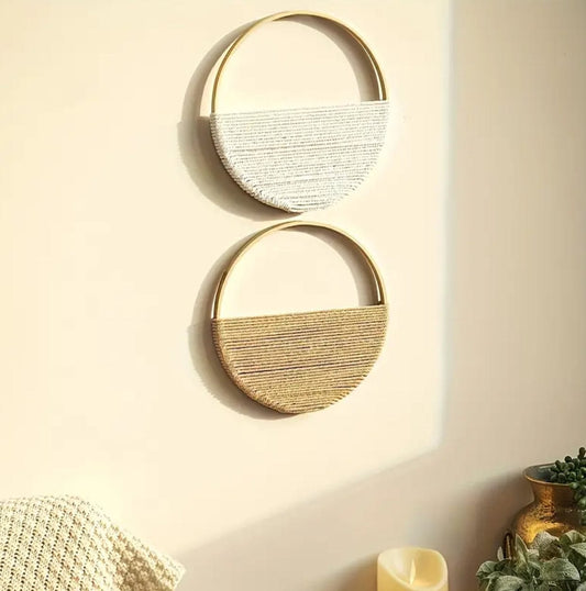 Handwoven Bamboo Wall Decoration