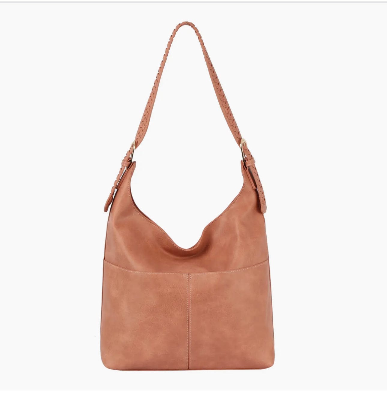 Shoulder Hobo Bag Tan/Apricot