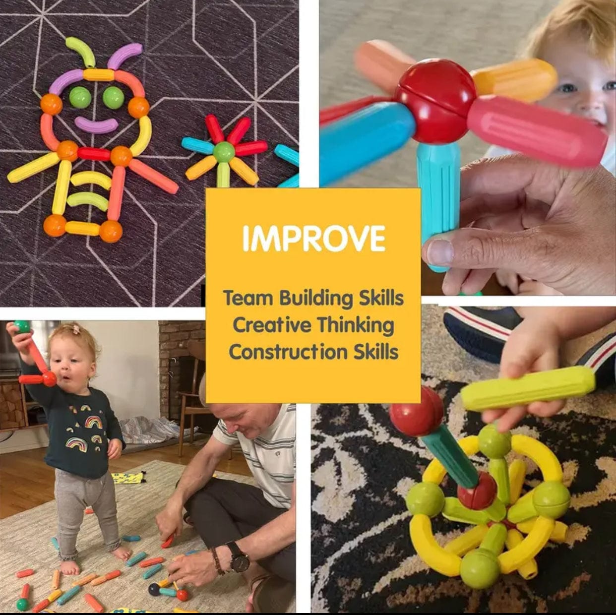 Magnetic Building Blocks