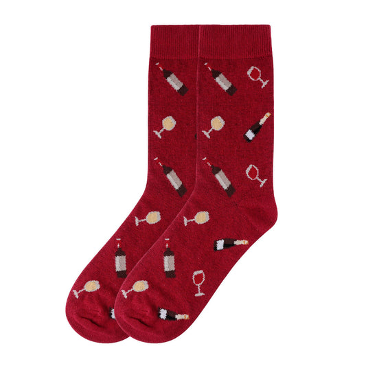 Womens Wine Socks Champaign Life is Socks