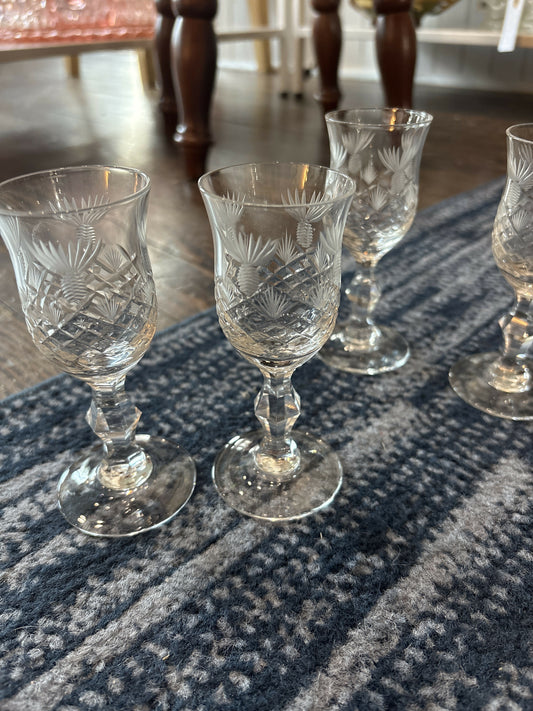 “Aloha” crystal cordial x5