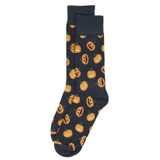 Mens Pumpkin Socks