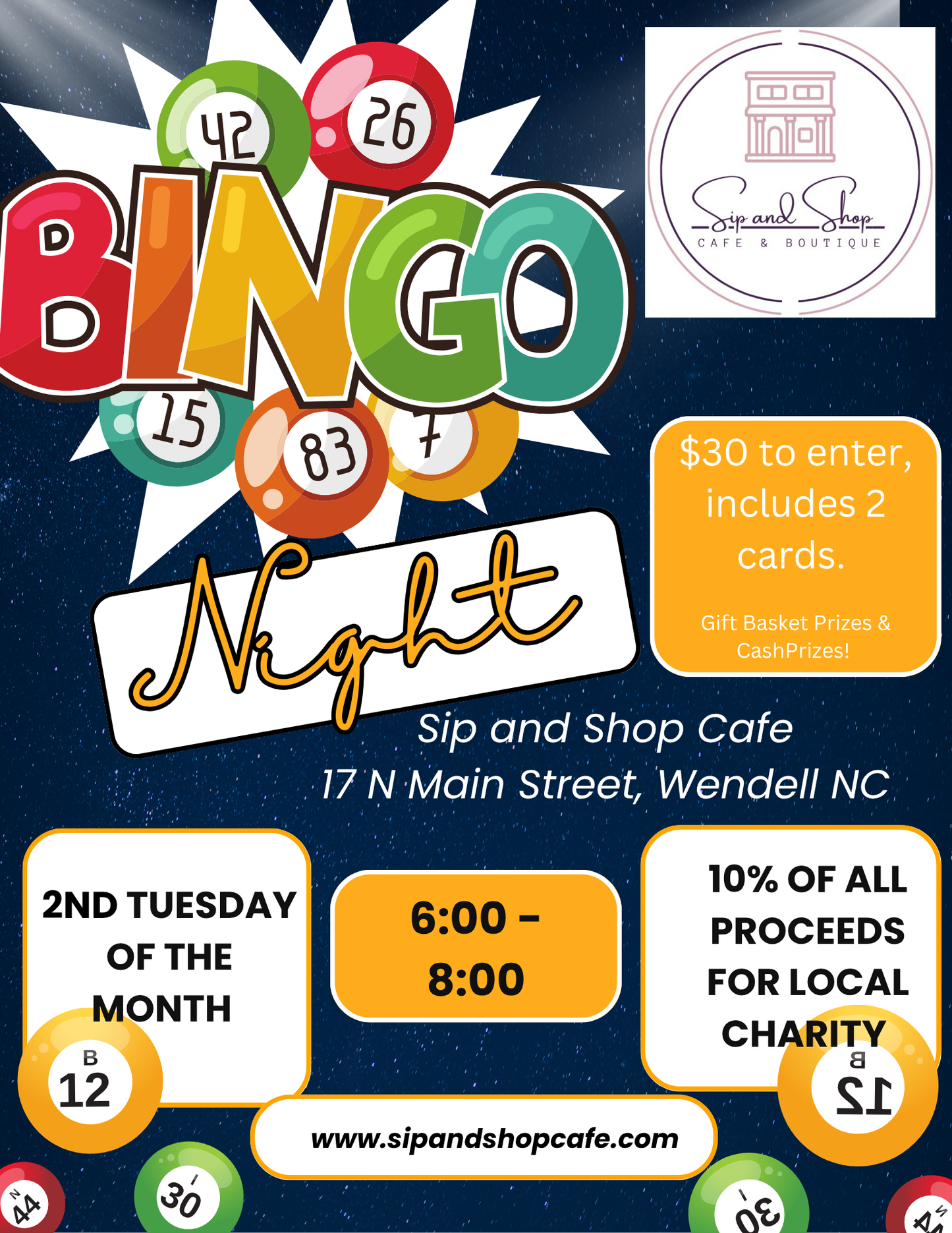 $30 Bingo