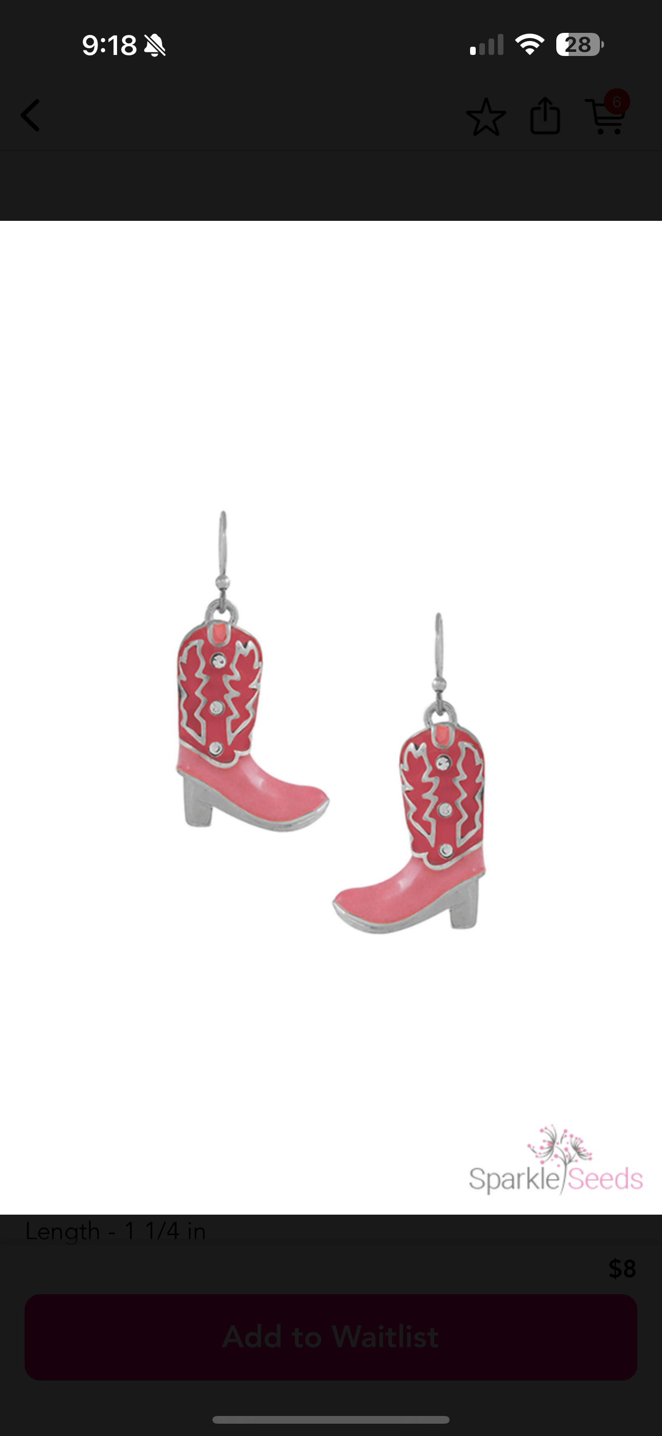 Boot Scootin Beauties SS Earrings