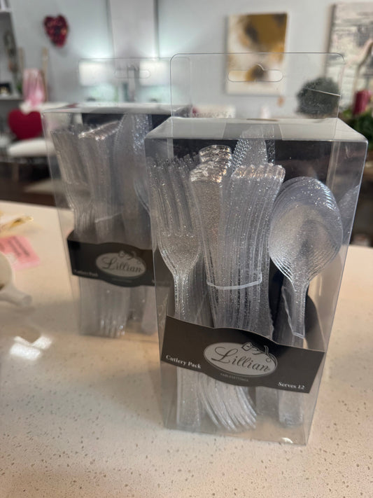 48pc Party Disposable Cutlery - Serves 12