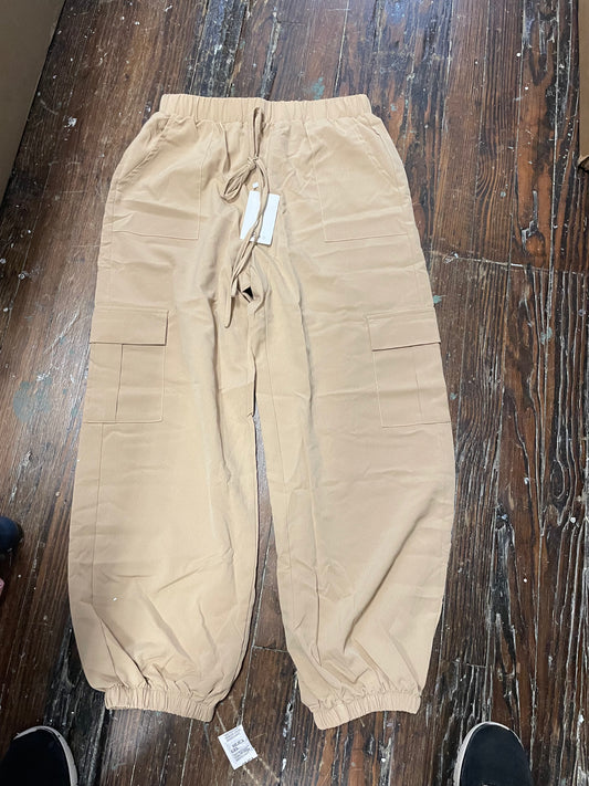 Tan Jog Pants