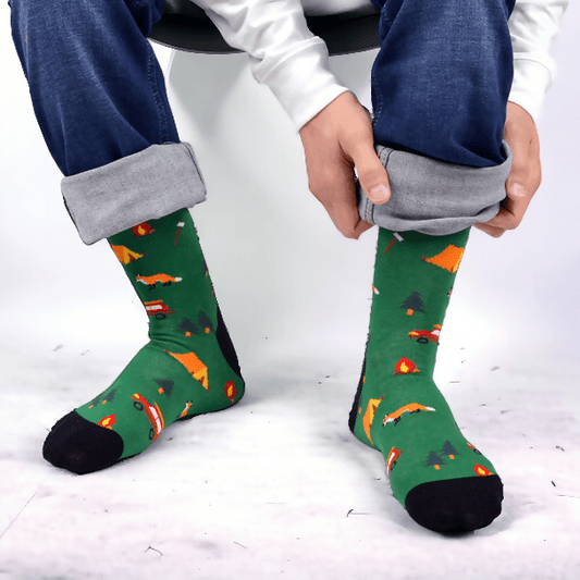 Mens Camping Lover Socks Life is Socks-Photoroom