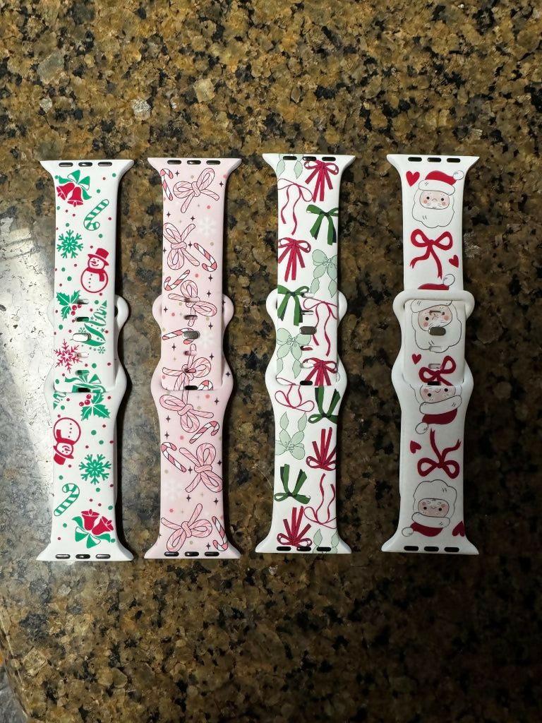 Large Christmas Watch Bands