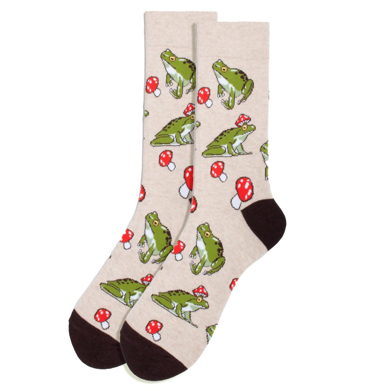 Mens Frog Crew Socks