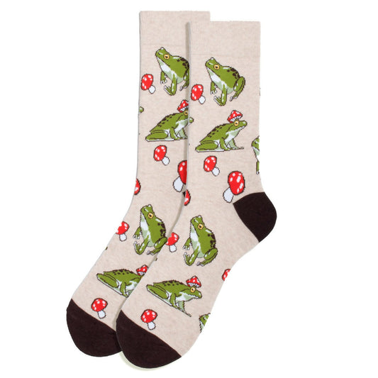 Mens Frog Crew Socks