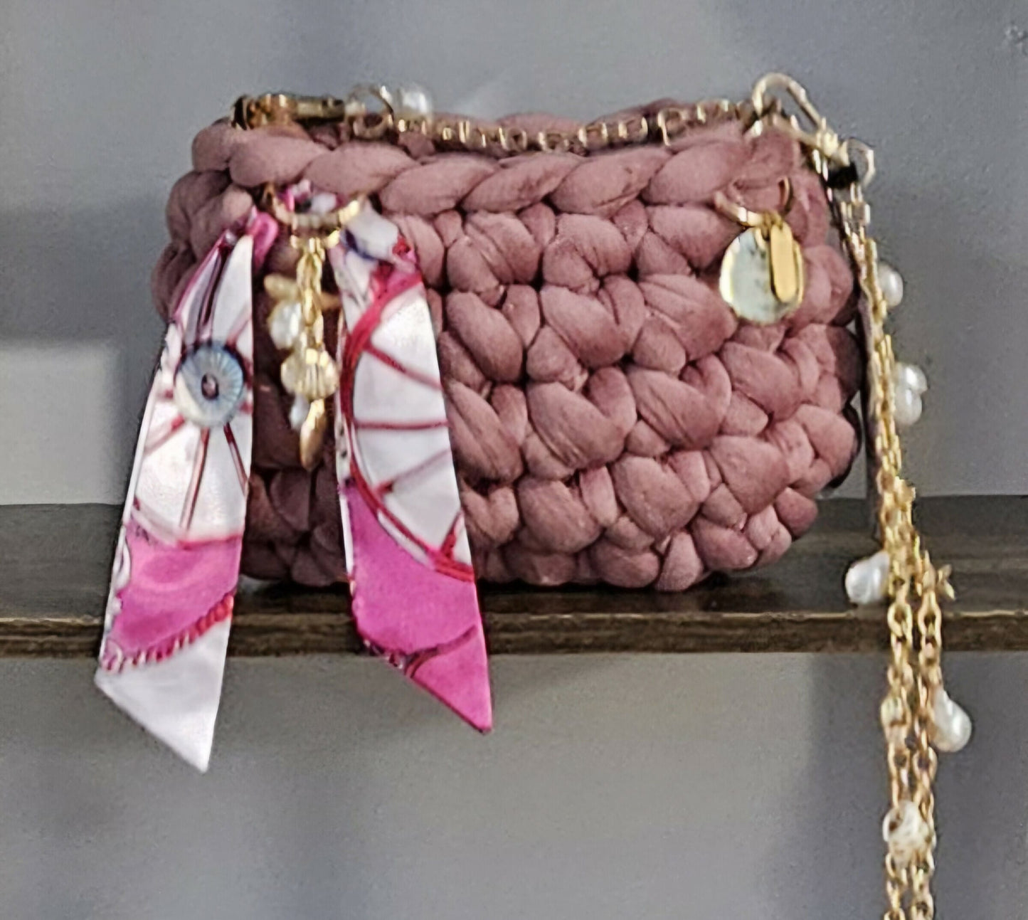 Pink Tier 3 Purse