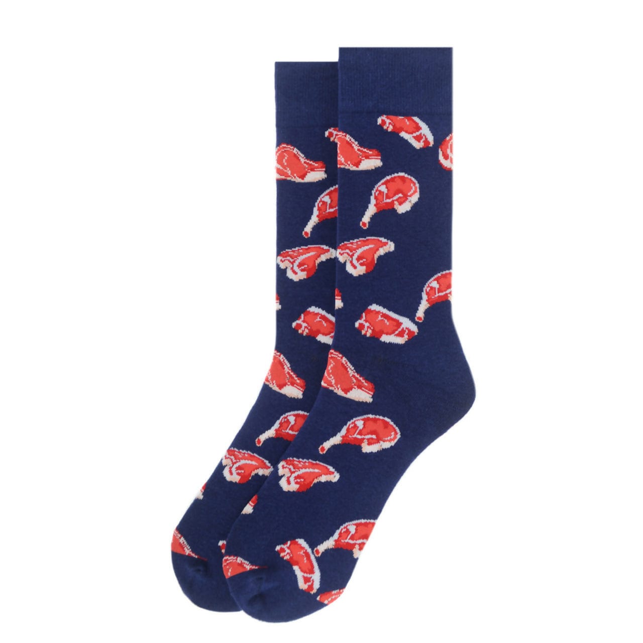 Men's Steak Meat Lovers Crew Socks