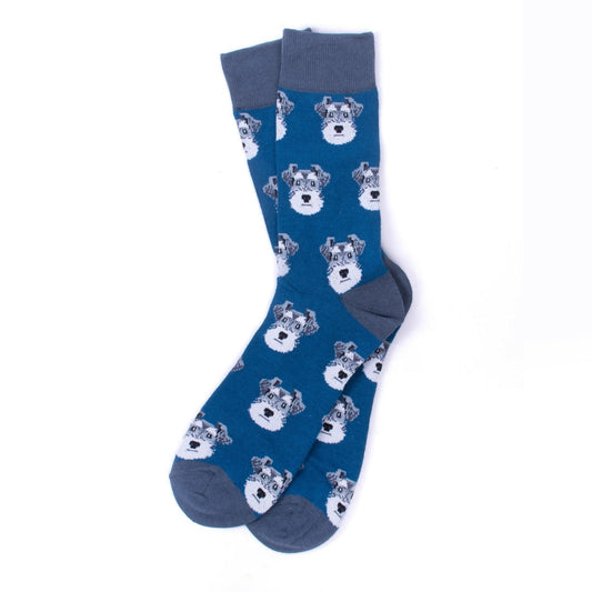 Mens Schnauzer Socks Life is Socks