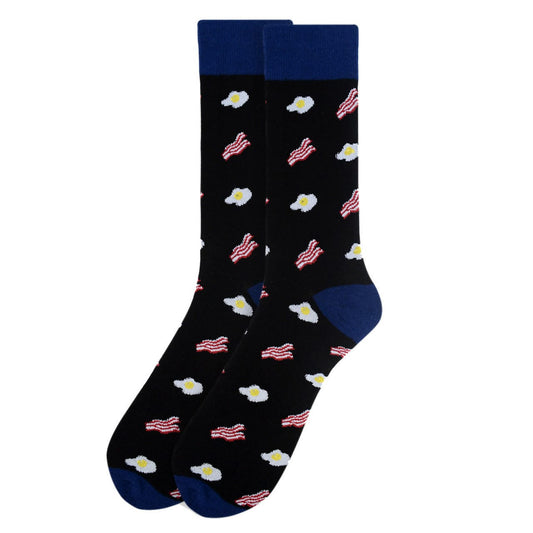 Mens Bacon and Eggs Socks
