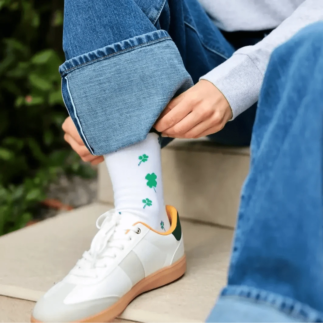 Womens Shamrock Socks LifeisSocks