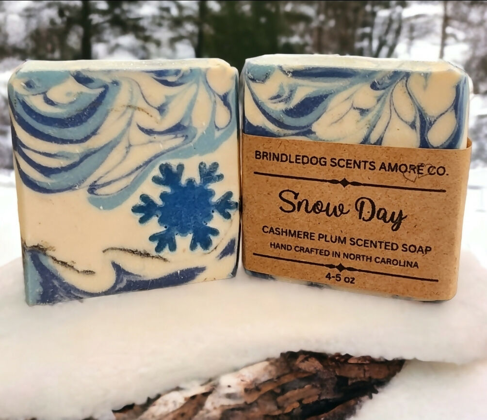 Snow Day -Scented Soap 4 oz