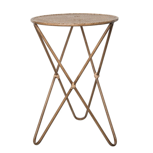 Small Iron Side Table
