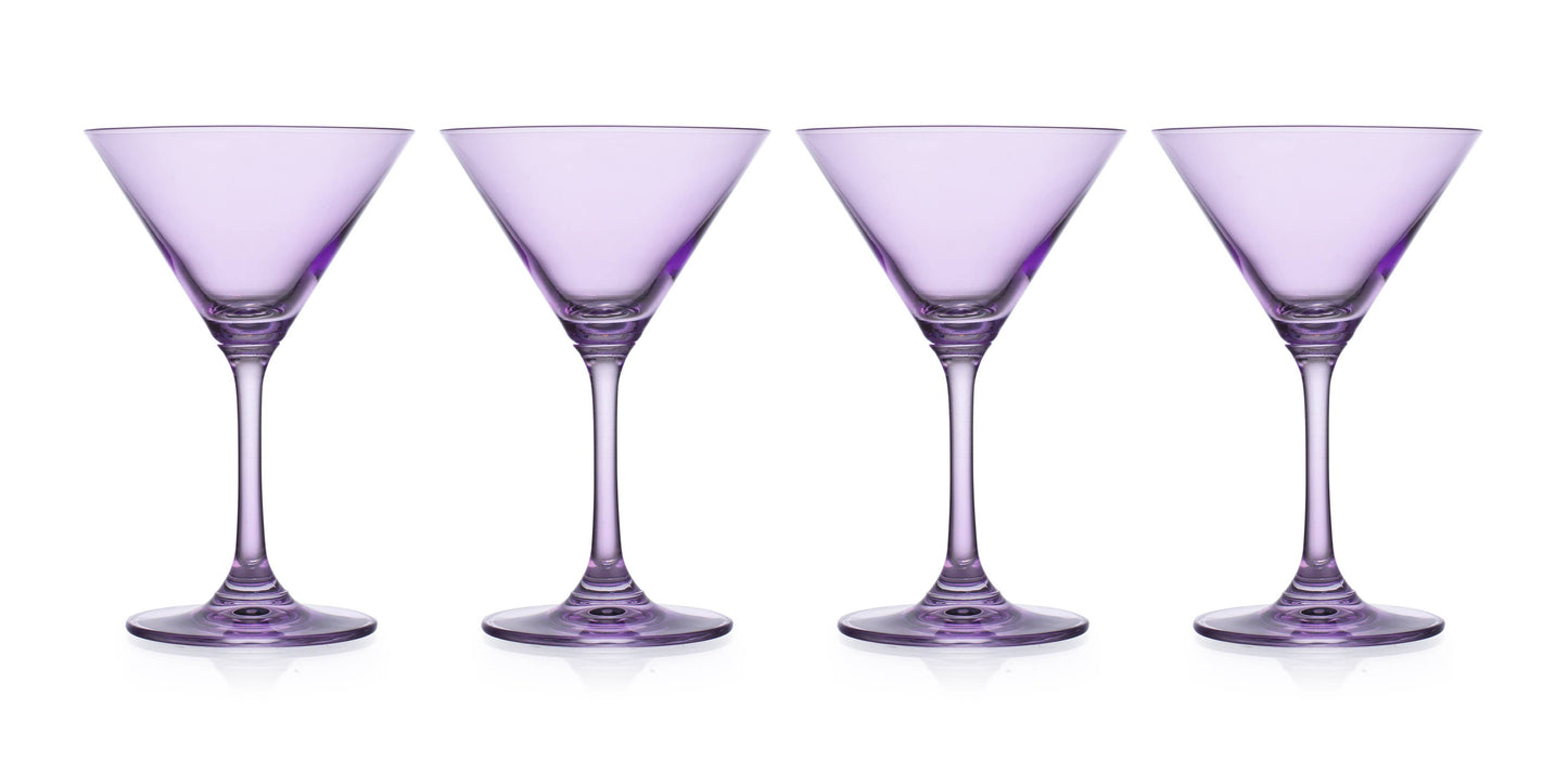 Set of Four Veneto Martini Glasses