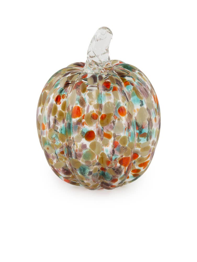 3" Confetti Pumpkin Fall