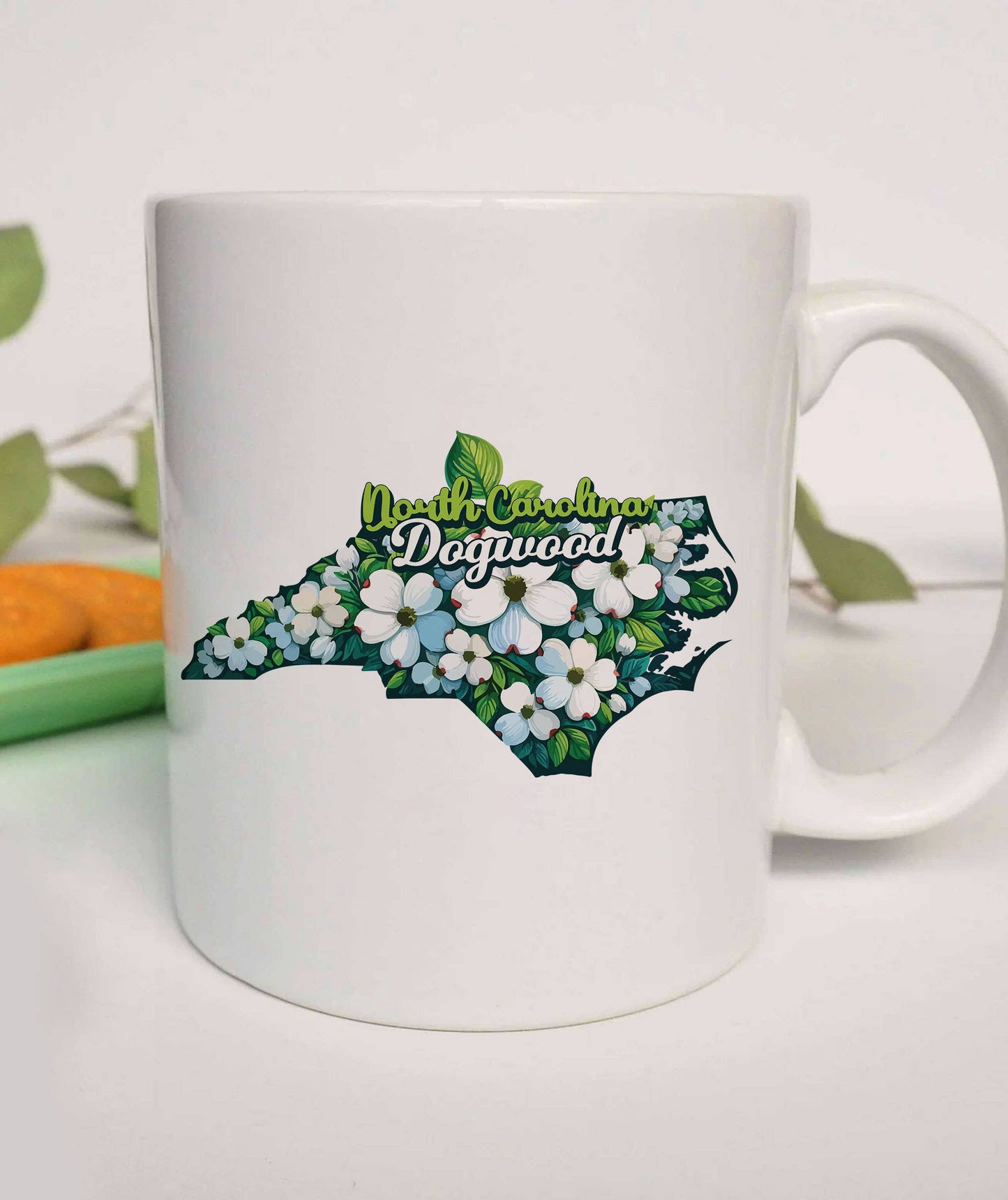 North Carolina State Flower Dogwood Coffee Mug