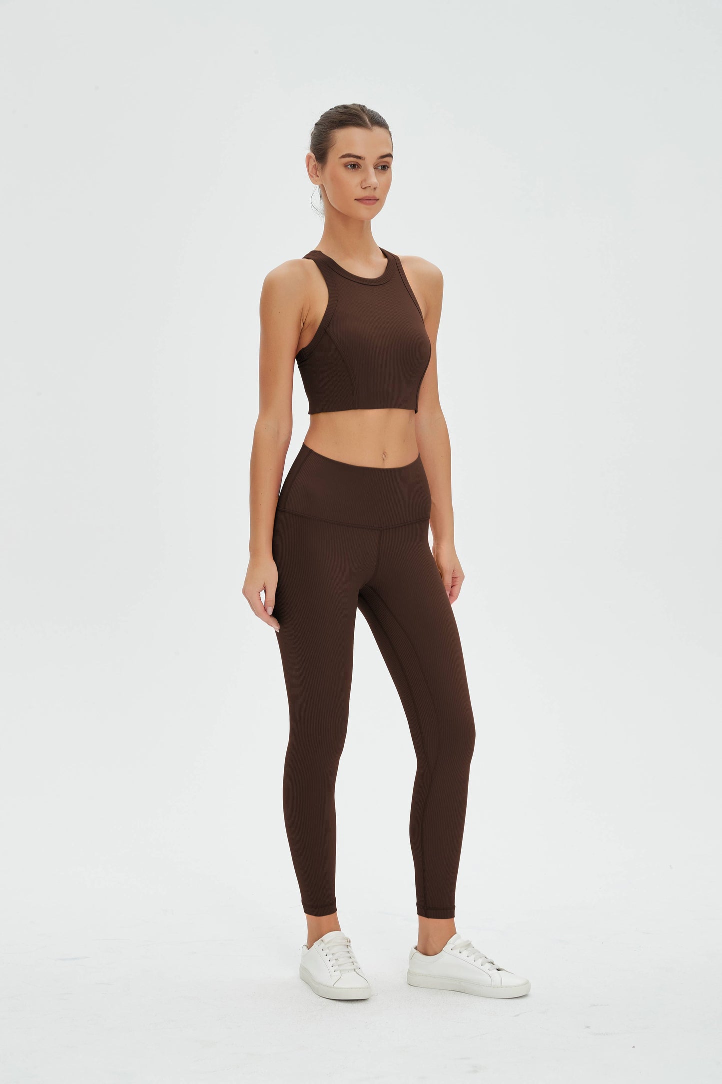 Aurelia Ribbed High Waist Leggings
