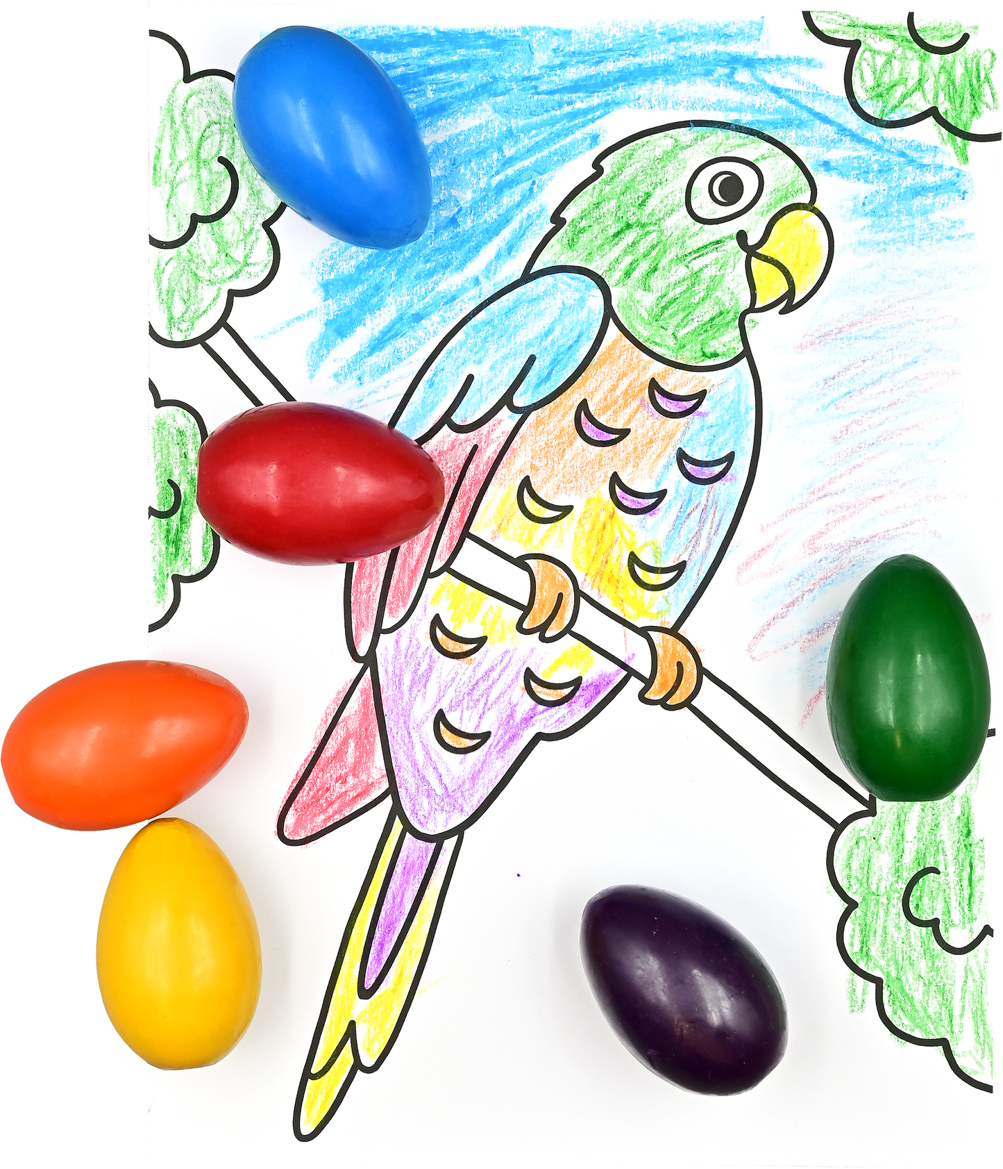 Studio Series Junior Beeswax Egg-Shaped Crayons