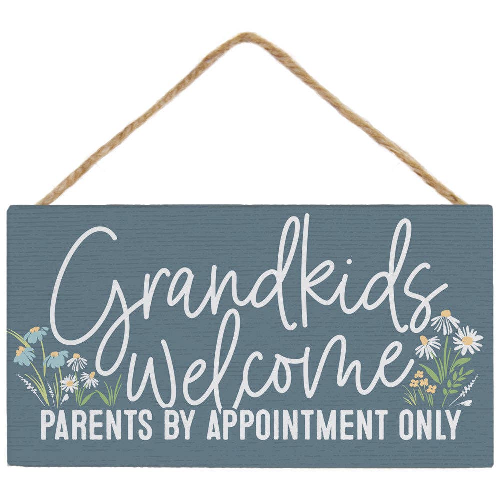 Grandkids Welcome - Petite Hanging Accents