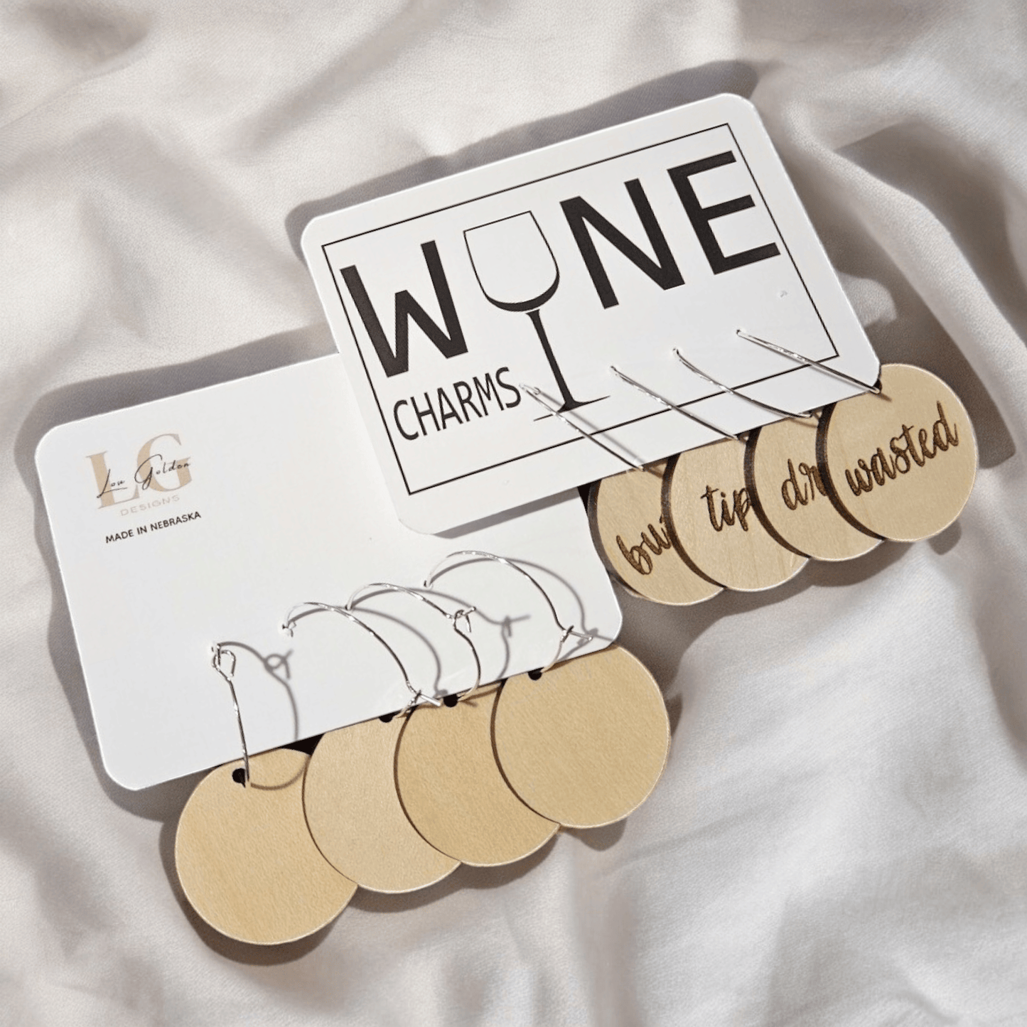 Buzzed Wine Charms