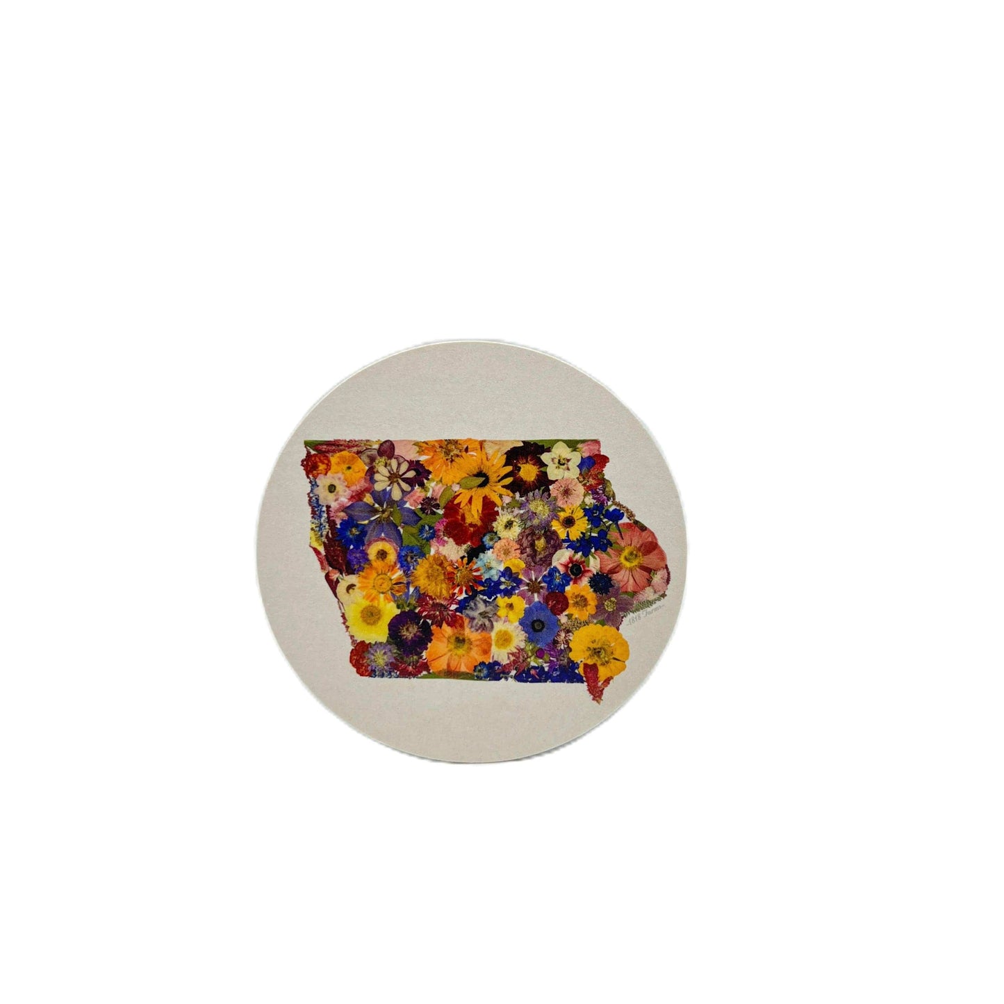 "Where I Bloom" State Coasters- Set of 6