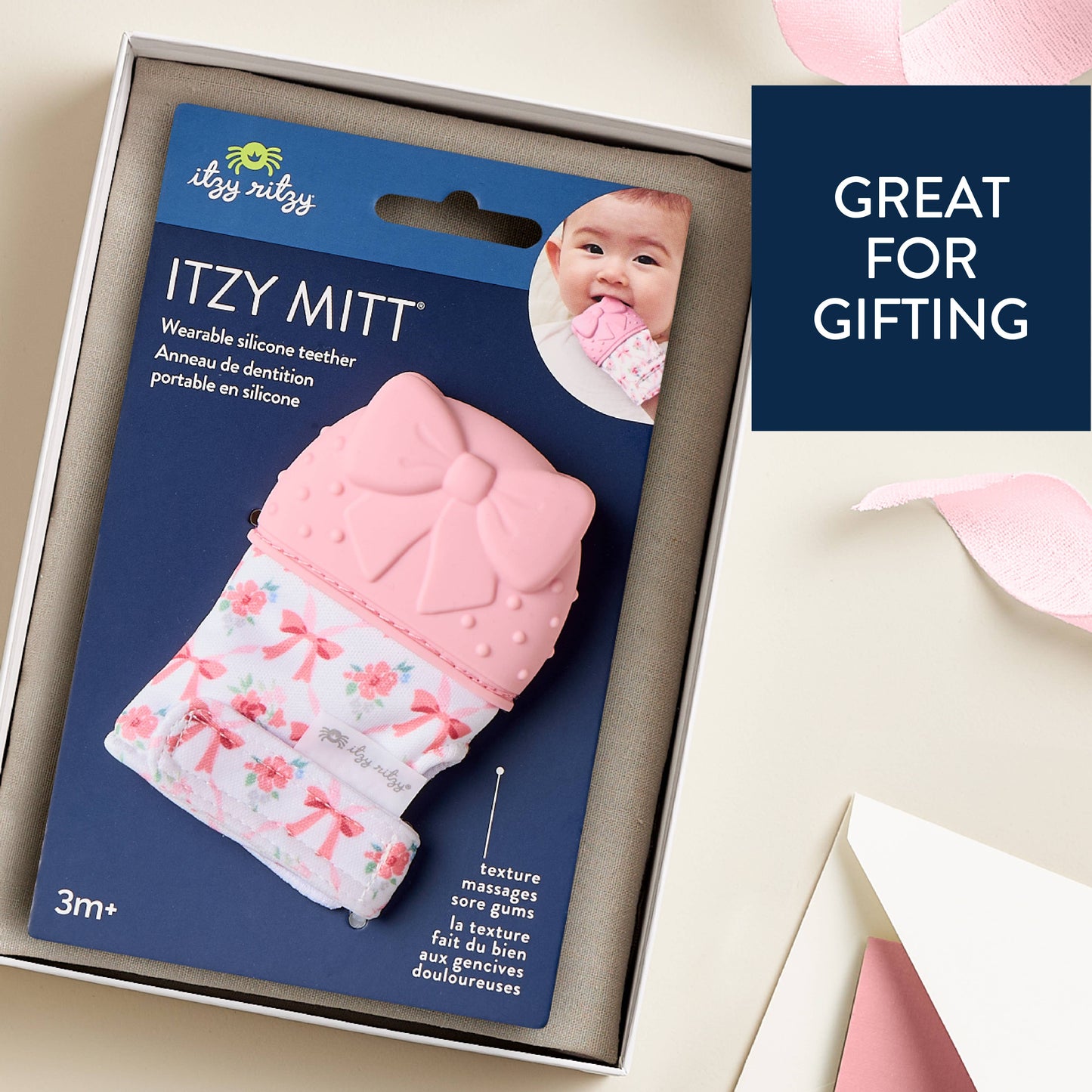 *NEW OPTIONS* Itzy Mitt™ Silicone Teething Mitts
