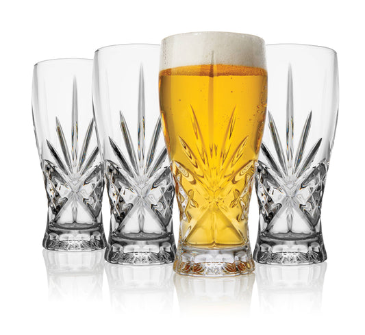 Set of Four Dublin Pint Beer Glass - Gifts for Him