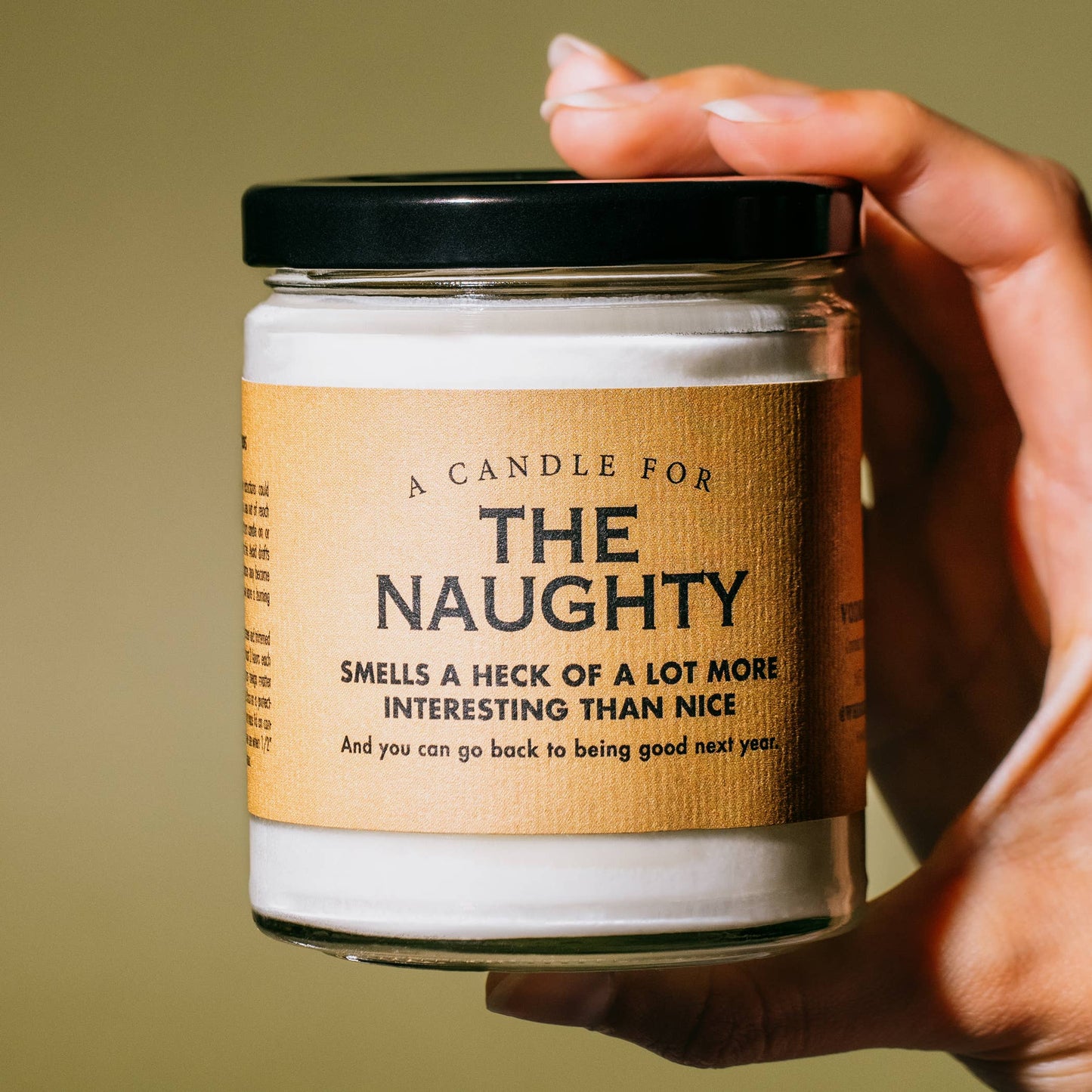 A Candle for The Naughty- HOLIDAY | Funny Christmas Candle