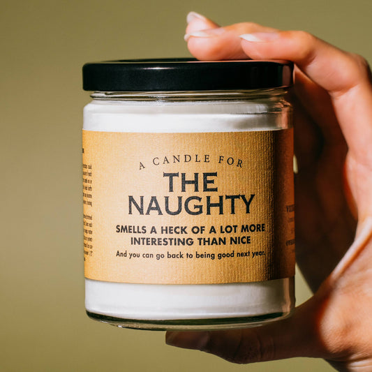 A Candle for The Naughty- HOLIDAY | Funny Christmas Candle