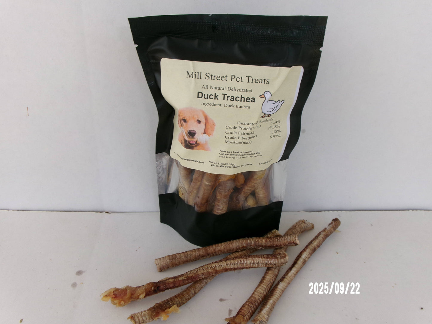 Duck Trachea Pcs./1oz.