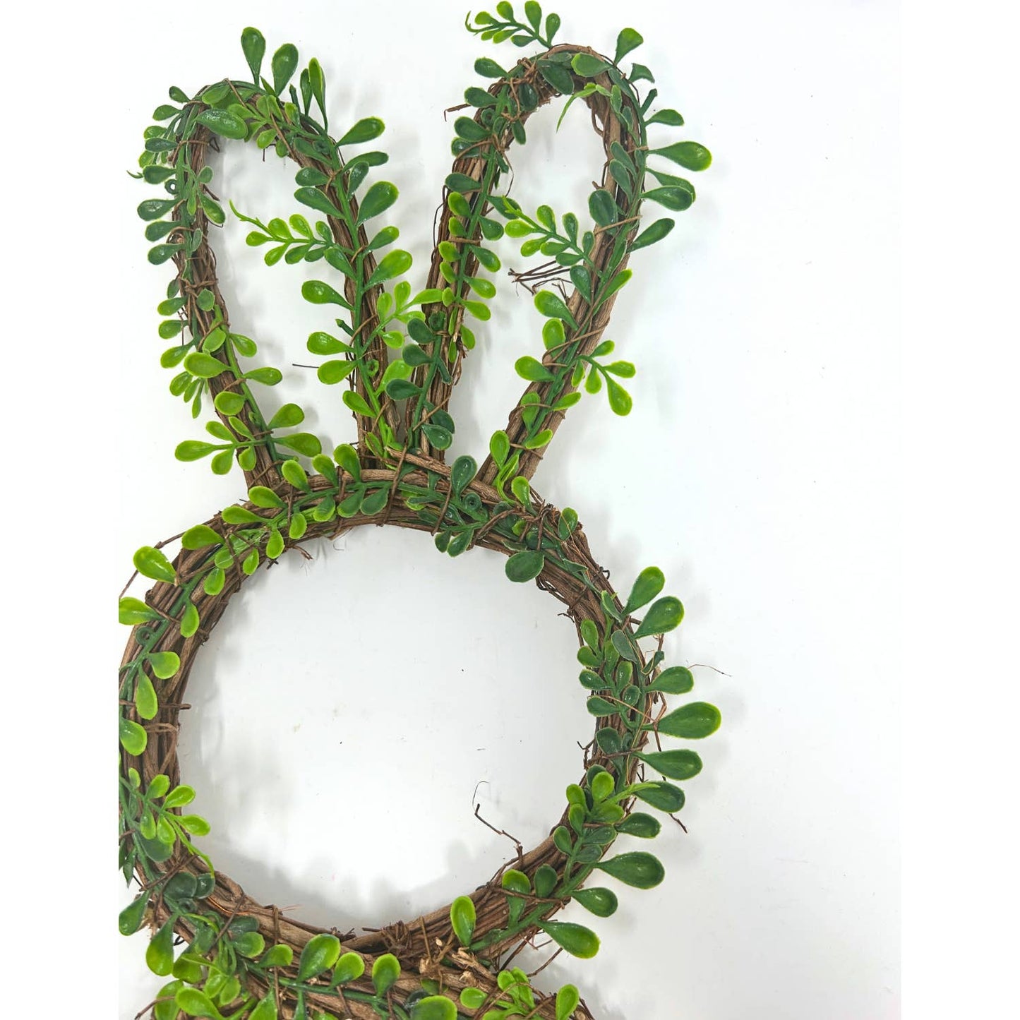 Foliage Wrapped Shabby Chic Vine Bunny 20.5"