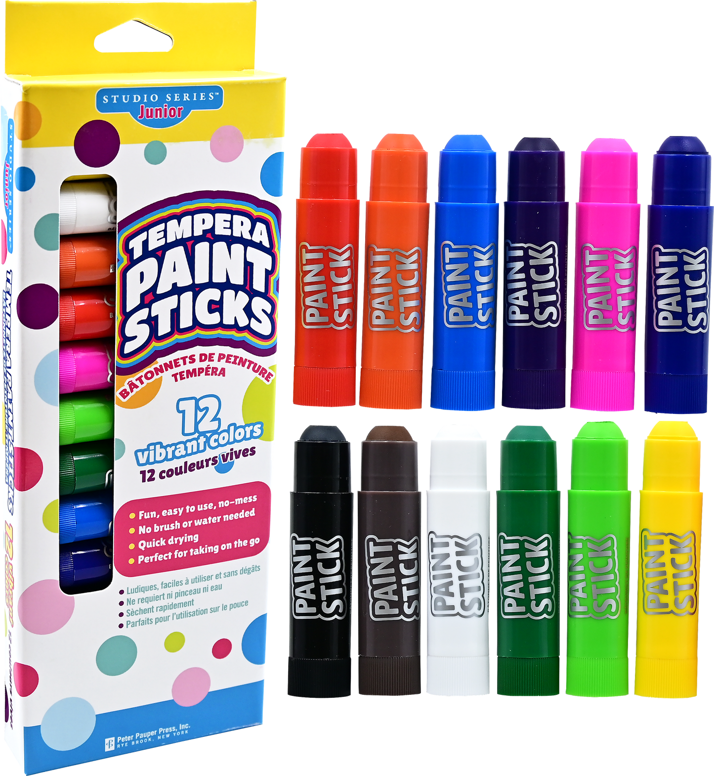 Studio Series Junior Tempera Paint Sticks (set of 12)