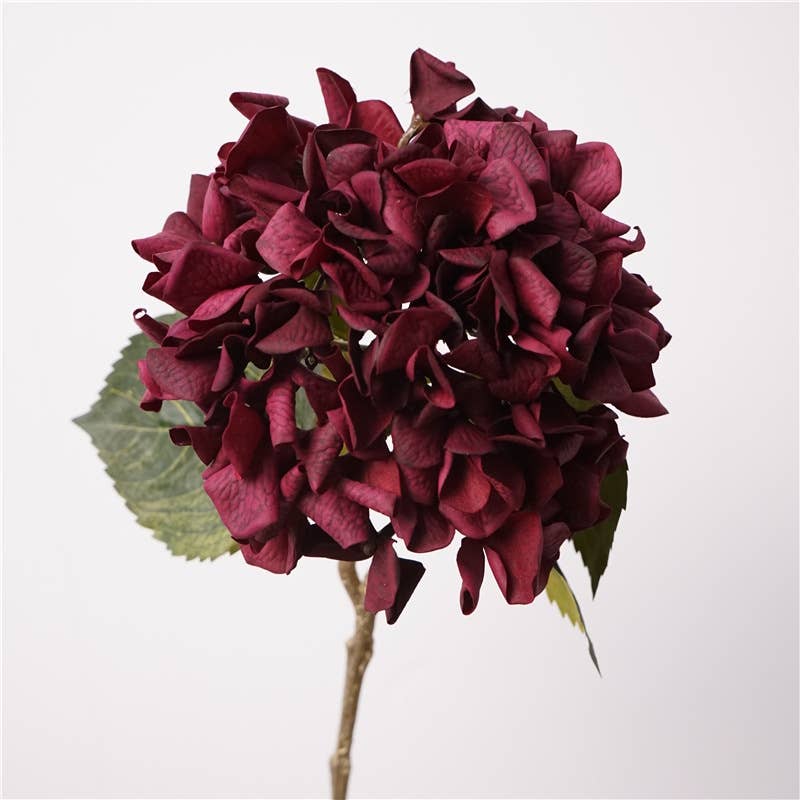 24"Hydrangea–(7"Bloom)