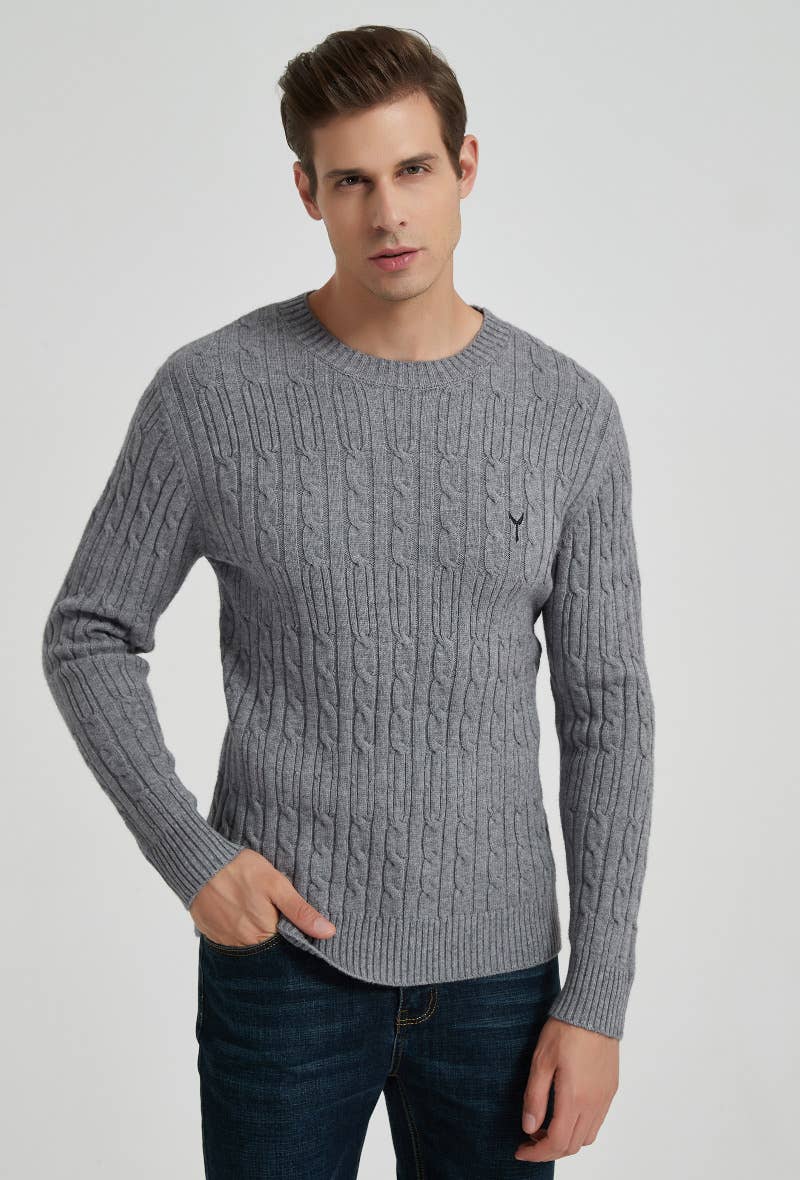 Grey YVES ENZO PARIS Sweater