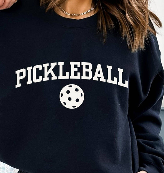 Pickleball T-Shirt or Crew Sweatshirt