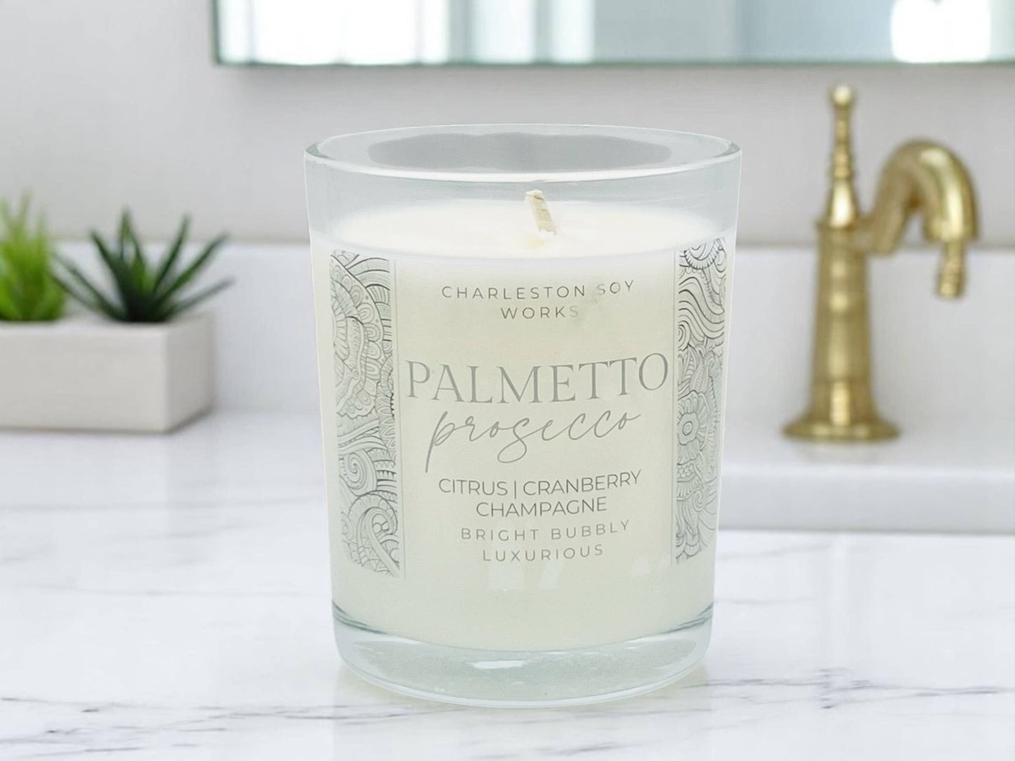 Palmetto Prosecco Lotion Candle