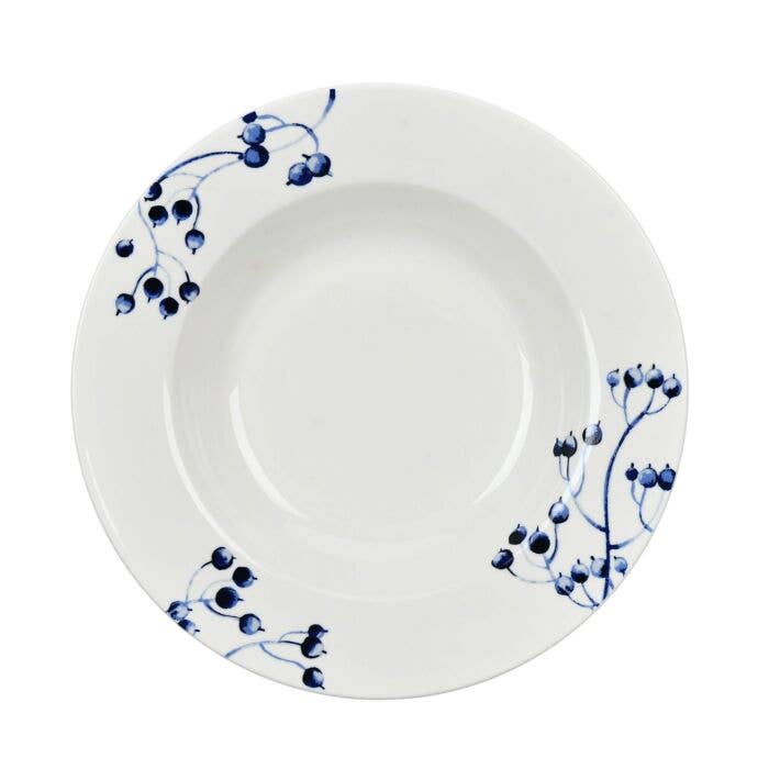 Azur de Limoges New Bone China Deep Plate Set of 4